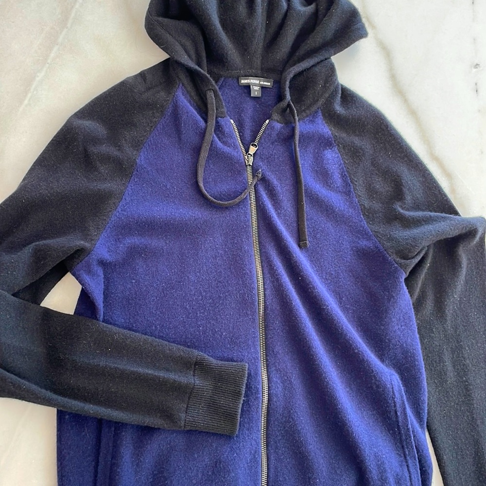 James Perse Cashmere Hoody - Size 1